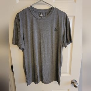 Adidas ClimaLite Tshirt Gray size Large